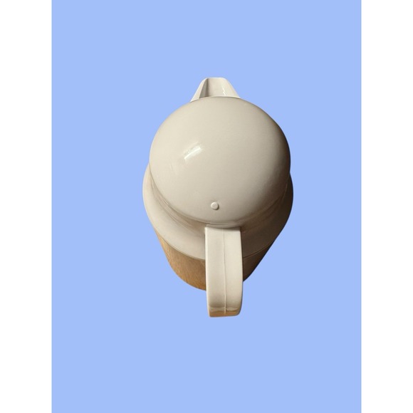 Vintage Corning Shadow Iris Thermique 1 Qt Carafe & Lid Plastic/Metal Coffee Tea - Picture 7 of 10